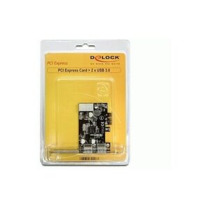 DeLock PCI Express card > 2x USB 3.0 USB-Adapter PCI Express x1 5 Gbps PCI-Express