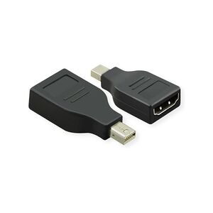 VALUE Mini DisplayPort-HDMI Adapter, Mini DP ST - HDMI BU