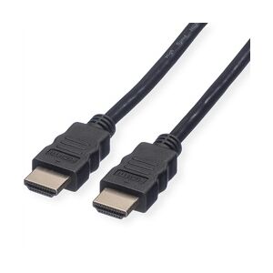 VALUE 4K HDMI Ultra HD Kabel mit Ethernet, ST/ST, schwarz, 2 m