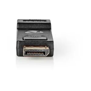 Nedis Displayport-Adapter - DisplayPort Stecker - HDMI Buchse - 4K@30Hz - Vernickelt - Gerade - Rund - ABS - ABS - Schwarz - Box Nedis