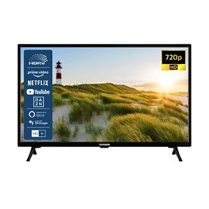 TELEFUNKEN D32H550X1CWT 32 Zoll Fernseher/Smart TV (HD Ready, HDR, Triple-Tuner, Dolby Audio) - 6 Monate HD+ inklusive [2023]