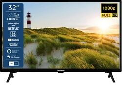 TELEFUNKEN XF32SN550S 32 Zoll Fernseher / Smart TV (Full HD, HDR, Triple-Tuner) - Inkl. 6 Monate HD+