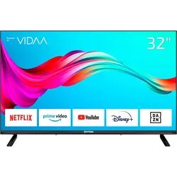 DYON Smart 32 VX 80 cm (32 Zoll) Fernseher (HD Smart TV, HD Triple Tuner (DVB-C/-S2/-T2), App Store, Prime Video, Netflix, YouTube, DAZN, Disney+)