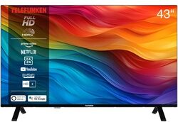 Telefunken XF43SN750S 43 Zoll Fernseher/Smart TV (Full HD, HDR, Triple-Tuner) - 6 Monate HD+ inkl.