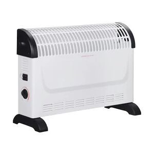 Qlima ECH 4020 - Konvektor Heizgerät - 3 Heizstufen & Thermostat 2000 W - Mobile Elektroheizung   Konvektor Heizung   Elektrisches Heizgerät