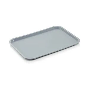 WAS Germany - Tablett Tray 92, 35 x 27 x 2 cm, lichtgrau, Polypropylen