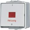 Jung Heizung Notschalter 602 HW 602HW