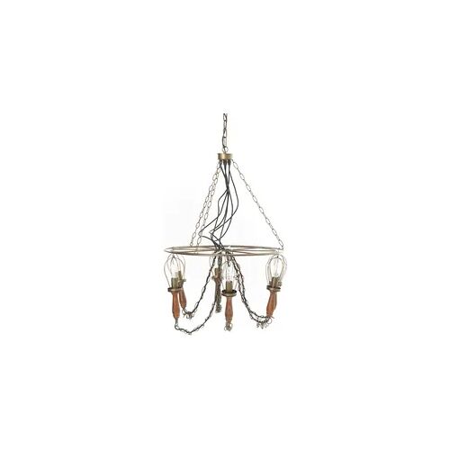 Kronleuchter Baladeuse MINEUR X6 H: 156 cm - E14_25W - Mehrfarbig Metall Amadeus 60x60 cm
