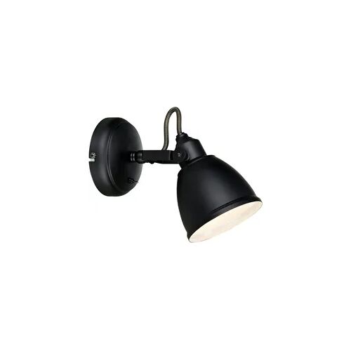 MARKSLÖJD Fjällbacka Nachttischlampe Schwarz