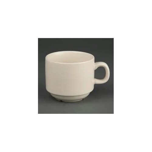 Olympia Ivory stapelbare Teetassen 21,3cl
