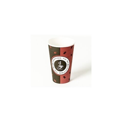 Commerline 12oz/300ml Ø80mm Kaffeebecher to Go 1000 Stück Pappbecher