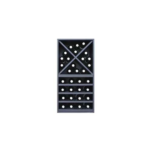 Schrank mit Schiebetabletts und Kreuz Serie Merlot 624016
