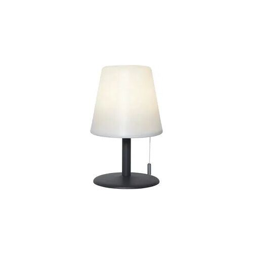WellHome - Wiederaufladbare RGB-Außenlampe mit Metallsockel Ø16,5x30cm