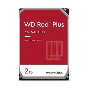 HDD WD Red Plus 2TB/8,9/600 SATA III 64MB (D) (CMR)