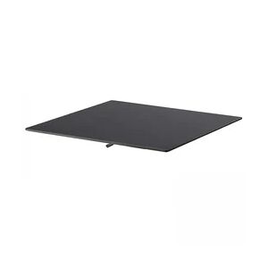 Oviala Business Tischplatte Laminat 60x60 cm schwarz - Oviala