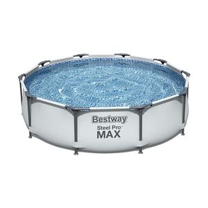 Bestway Steel Pro MAXTM Frame Pool-Set, rund, mit Filterpumpe 305 x 76 cm