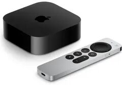 Apple TV 4K Schwarz, Silber 4K Ultra HD 64 GB WLAN