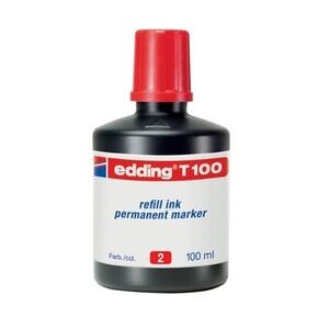 Nachfülltusche T100 100ml rot