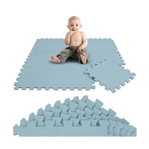 LittleTom 9 Teile Spielmatte Baby Puzzlematte - 30x30 Krabbelmatte Bodenmatte Kinderzimmer