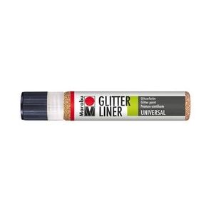 Glitter Liner, 25ml, rotgold