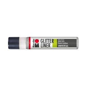 Glitter Liner, 25ml, silber