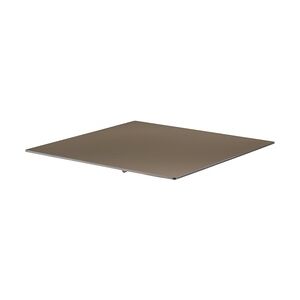 Oviala Business Tischplatte Laminat 60x60 cm Taupe - Oviala