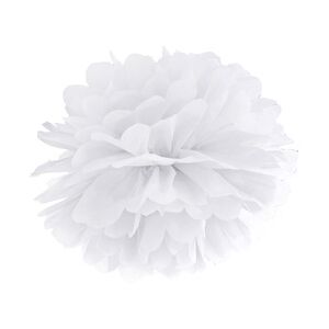 Pompom weiß 25 cm