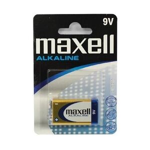 Maxell Alkalibatterie Lr09 9V Blister 1 Einheit.