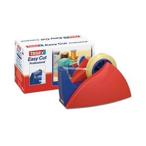 Tesa Tischabroller Easy Cut® 66 m x 25 mm, rot-blau