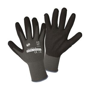 L+D worky FOAM SANDY 1160-11 Nylon Arbeitshandschuh Größe (Handschuhe): 11, XXL EN 388:2016 CAT II 1