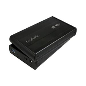 LogiLink Enclosure 3,5 Inch S-SATA HDD USB 3.0 Alu - Speichergehäuse - 3.5