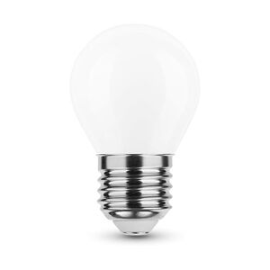 V-Tac 5w E27 Leuchtmittel LED Lampe Birne Leuchte, Kugel G45 große Fassung mit Edison-Gewinde Warmweiß