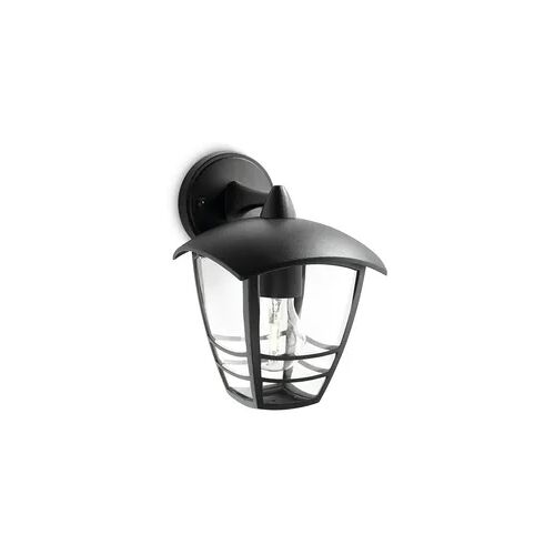 Wandleuchte Außenwand Inv. 1X60W Schwarz Creek Mod. Philips