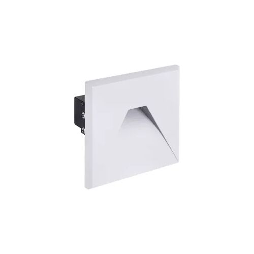 Strühm LED Einbau-Stufenleuchte Unterputzmontage als Wandleuchte für Außen- und Innenbereiche in weiß Eckig 85 x 85 x 59 mm (LxBxH) Neutralweiß