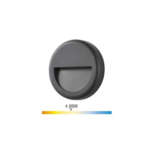 Wandleuchte Led 6W 70Lm 4000K Tageslicht Ip65 Ø14X2,8Cm Rund Edm