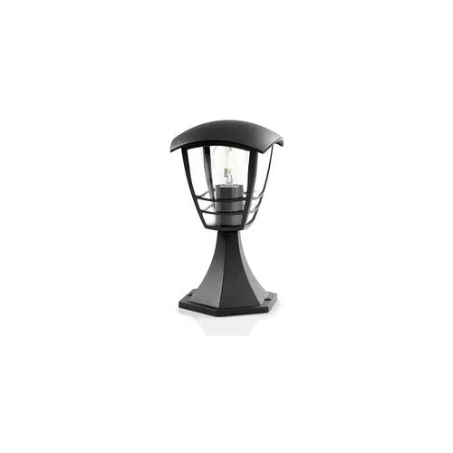 Wandleuchte Außen Sobremuro1X60W Schwarz Mod. Creek Philips