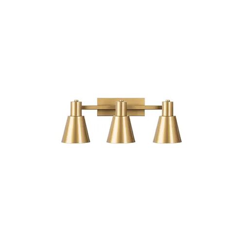 Wandleuchte in Goldfarbe 60x21x21cm WellHome Baikal