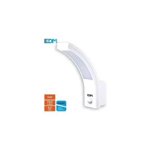 Wandleuchte Außen Led 10W 750Lm 6400K Ip54 6,6X18,8X25Cm Mit Bewegungssensor Edm