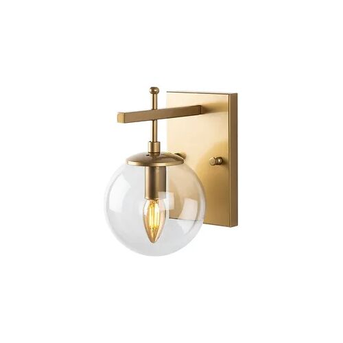 Wandleuchte in Goldfarbe 15x20x15cm WellHome Baikal