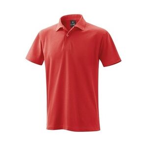 Exner 982 - Herren Poloshirt : rot 65% Baumwolle 35% Polyester 220 g/m2 M