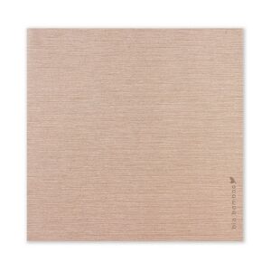 Bio Bamboo® - Luxus Einweg-Serviette, 40 x 40, Extrem weich, kompostierbar, Bambusviskose, Made in Italy, 600 Stück, kakao