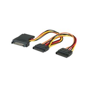 ROLINE Y-Adapterkabel S-ATA / 3x SATA, 0,3 m