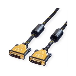 ROLINE GOLD Monitorkabel DVI, ST-ST, (24+1) dual link, 10 m