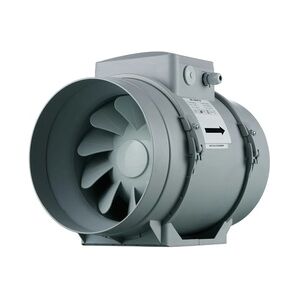 Rohrventilator Lüfter TT Pro 200 U bis 1040 m3/h Grau / Silber / Titan 108