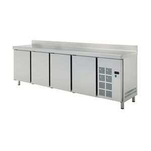 Kühler tisch 4 türen - 2545x600x850 mm - 350 W 230/1V - 70289509 Eurast