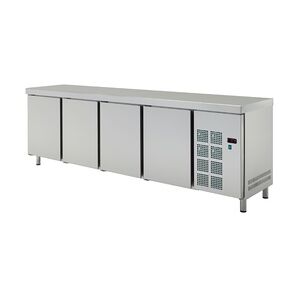 Kühler tisch 4 türen - 2545x600x850 mm - 350 W 230/1V - 7C028950 Eurast