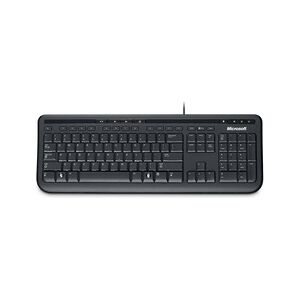 Microsoft Wired Keyboard 600 USB schwarz