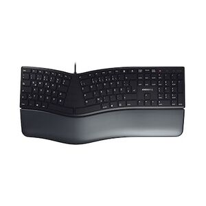 CHERRY KC 4500 ERGO Kabelgebundenen Tastatur US Layout mit Euro Symbol schwarz