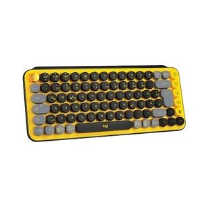 Logitech POP Mechanische Kabellose Tastatur Blast-Yellow