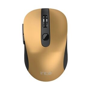 Maus 1600 DPI,Wireless,6 Tasten 2,4GHz Ergonomisches Design Gold